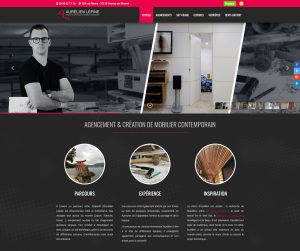 Site internet Aurélien Lépine