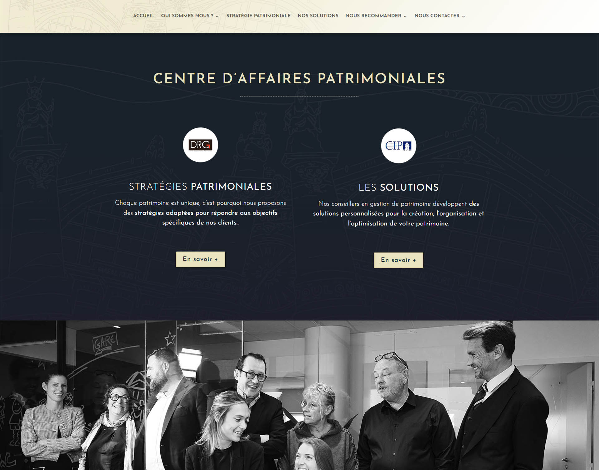 CIPAT Site internet De Gaulle Bleu Blanc Rouge